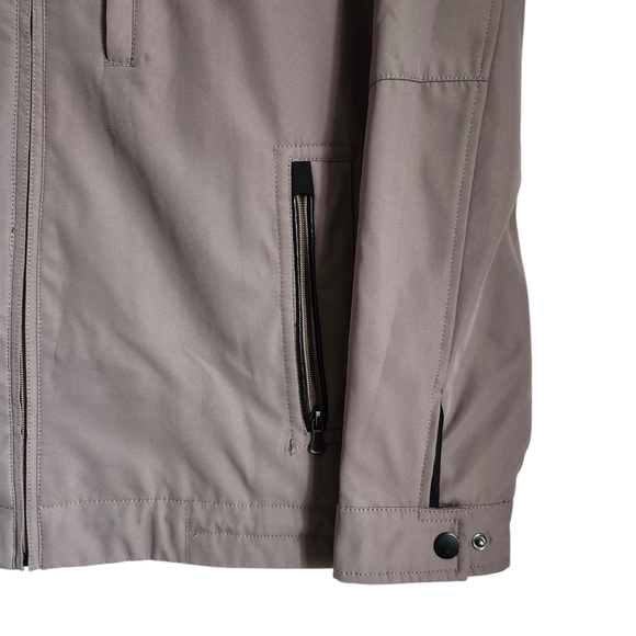 Britches Men's Taupe Softshell Jacket - Picture 4 of 5